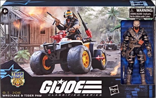G.I. Joe: Classified Series (6" Action Figures) figure 137 Wreckage & Tiger Paw