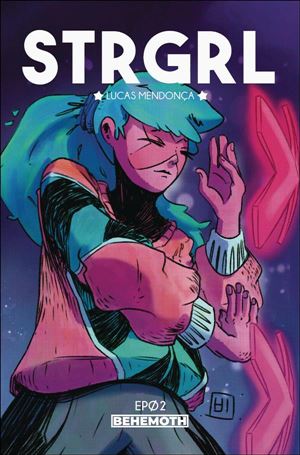 Strgrl issue 2-D Martial Arts Pose Cover