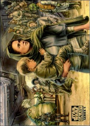 Star Wars Galaxy: Series 5 (Base Set) card 86 On Tatooine