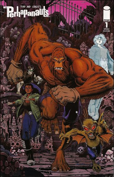 Perhapanauts (2008) issue 1-B Arthur Adams Cover