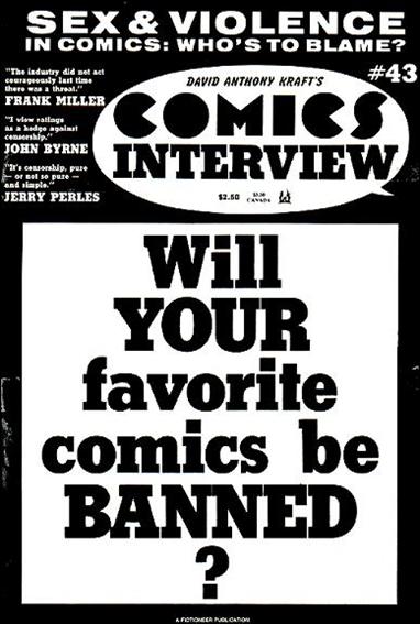 David Anthony Kraft's Comics Interview issue 43