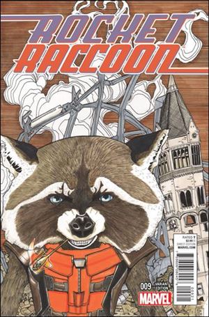 Rocket Raccoon (2014) issue 9-B Janet Lee Women of Marvel Cover