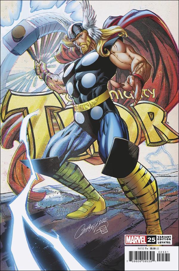 Thor (2020) issue 25-C J. Scott Campbell Cover
