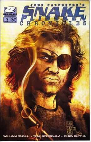 John Carpenter's Snake Plissken Chronicles issue 3-B Travis Smith Cover