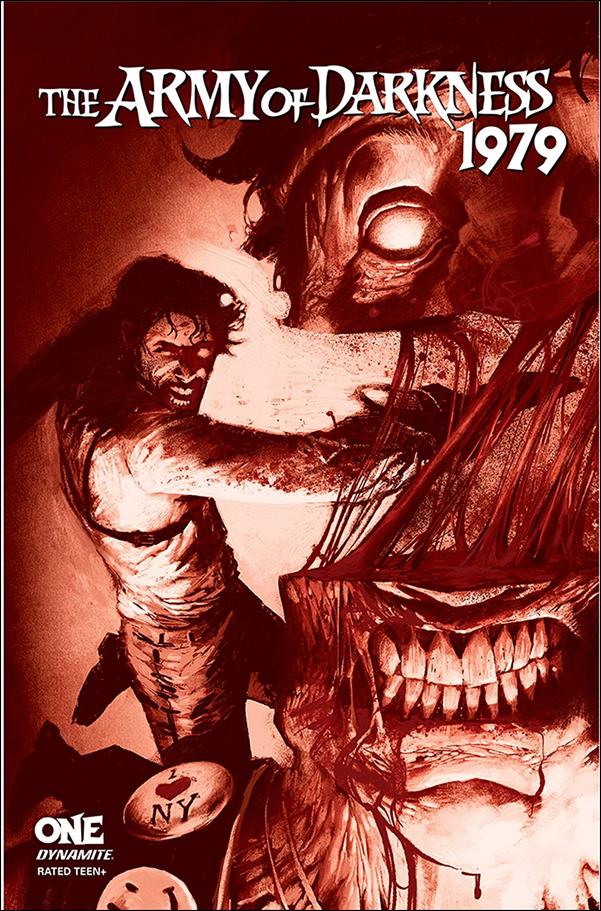 Army of Darkness 1979 issue 1-O Jason Shawn Alexander 1:50 Red Tint Cover