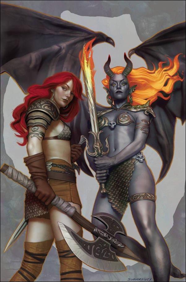 Red Sonja / Hell Sonja issue 1-K Rebeca Puebla 1:30 Virgin Cover