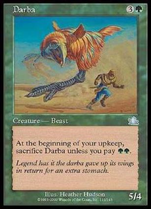 Magic the Gathering: Prophecy (Base Set) card 111 Darba