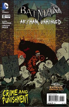 Batman: Arkham Unhinged issue 17 Chris Mitten Cover