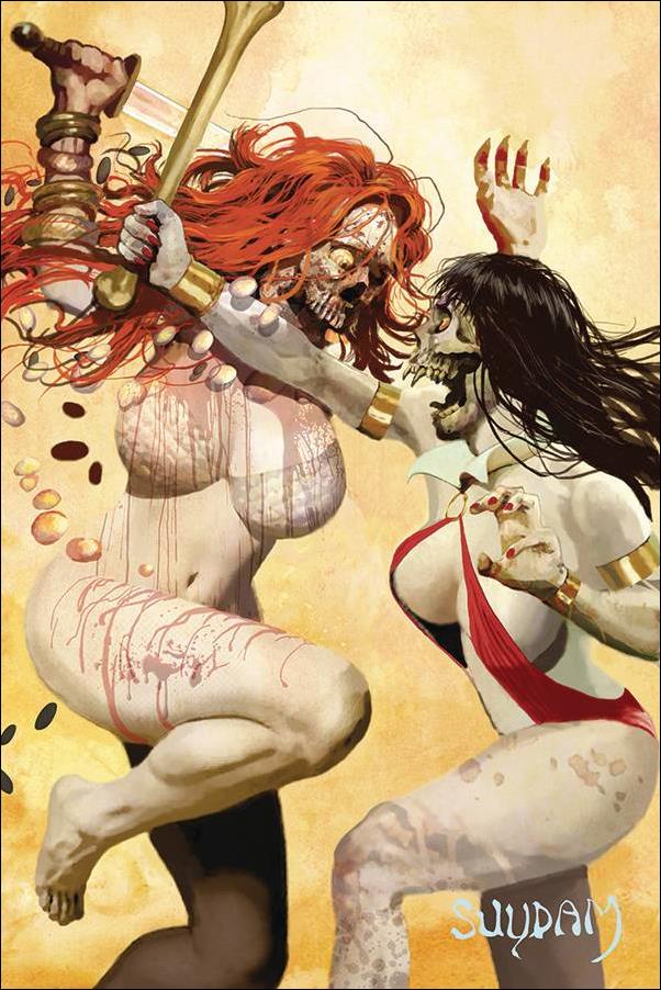 Die!namite issue 3-ZB Arthur Suydam Virgin Cover