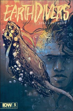 Earthdivers issue 5-D Heather Vaughan Cover