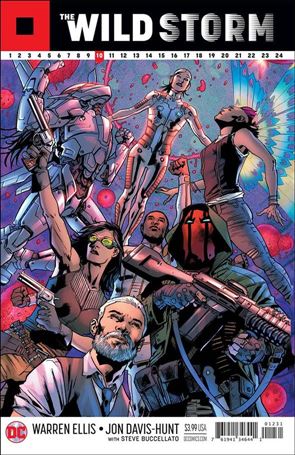 Wild Storm issue 12-B Bryan Hitch Cover