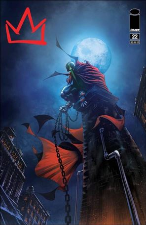 King Spawn issue 22-B Kevin Keane Cover