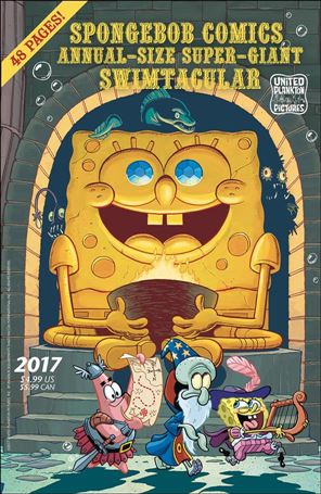 SpongeBob Annual-Size Super-Giant Swimtacular issue 5 Jacob Chabot Cover