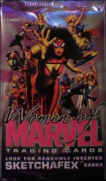 Women of Marvel card 2 Sealed Pack 