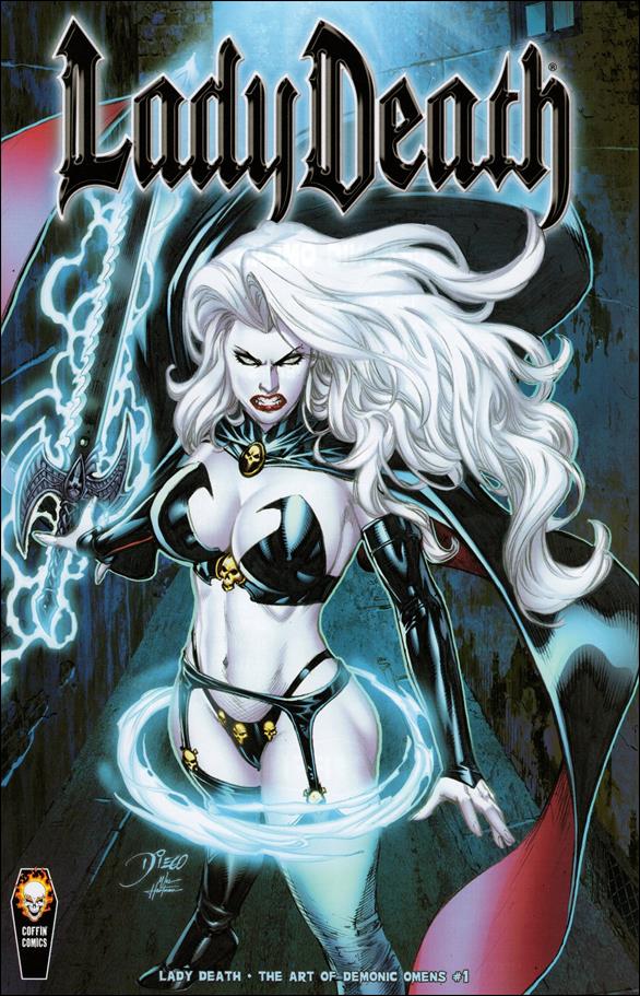 Lady Death: The Art of Demonic Omens issue 1
