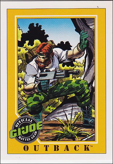 G.I. Joe (Base Set) card 69 Outback