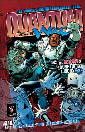 Q2: The Return of Quantum and Woody issue 4-C Sean Chen 1:25 Throwback Cover