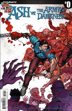 Ash vs. the Army of Darkness issue 0 Nick Bradshaw Cover
