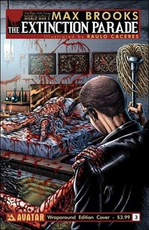 Extinction Parade issue 3-B Wraparound Cover