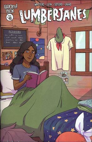 Lumberjanes issue 48-B Michelle Wong Subscription Cover