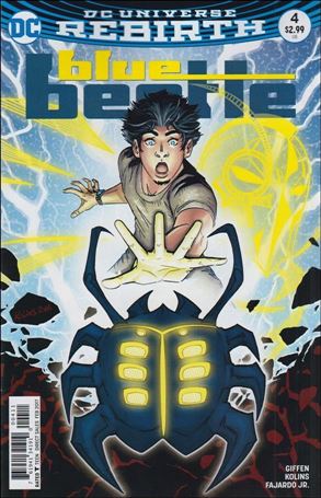 Blue Beetle (2016) issue 4 Scott Kolins Cover