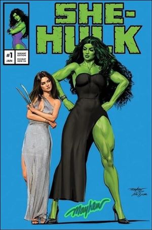 She-Hulk (2022) issue 1-P Mike Mayhew Studio Cover 