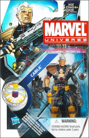 Marvel Universe (Series 3) figure 007 Cable with Hope Summers