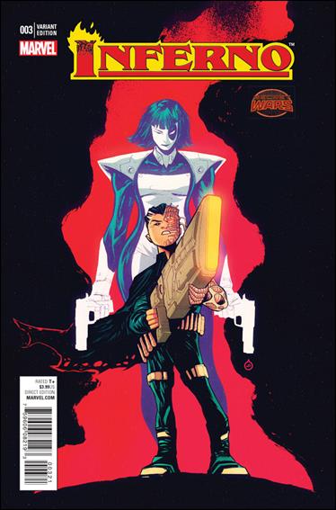 Inferno (2015) issue 3-B Andy Clarke 1:25 Cover