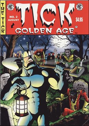 Tick's Golden Age Comic issue 2 Extremely Creepy Cover