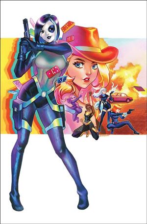 Domino: Hotshots issue 1-C Rian Gonzales 1:25 Cover