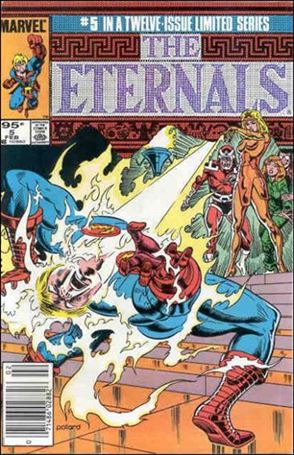 Eternals (1985) issue 5-B Canadian Price Cover