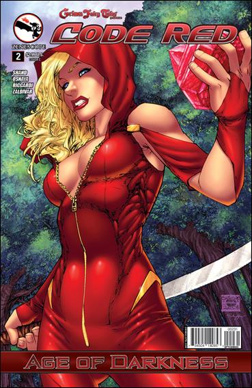 Grimm Fairy Tales Presents Code Red issue 2-C Talent Caldwell Cover