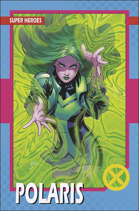 X-Men (2021) issue 6-B Russell Dauterman Trading Card Cover