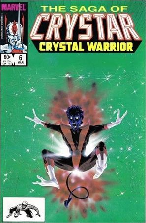 Saga of Crystar Crystal Warrior issue 6 Newsstand Cover
