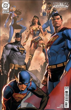 Justice League Unlimited (2025) issue 7.00-E Jorge Molina Supersmash-Up Cardstock Cover