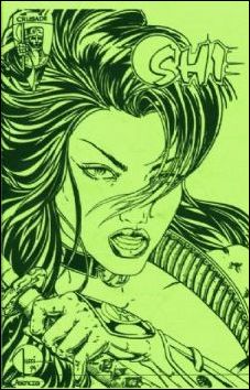 Shi: The Way of the Warrior issue 2-C Green Ashcan Edition 1/500