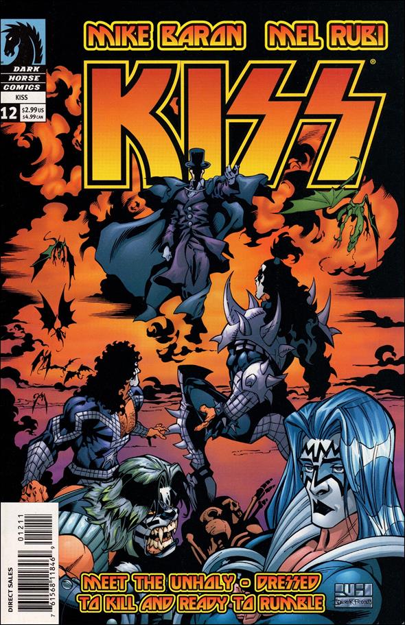 Kiss (2002) issue 12 Mel Rubi Cover