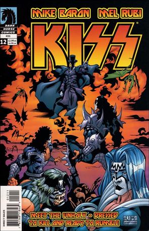 Kiss (2002) issue 12 Mel Rubi Cover