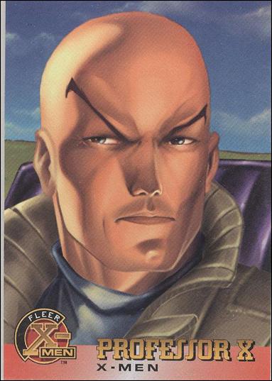1996 Fleer X-Men International (Base Set) card 9 Professor X