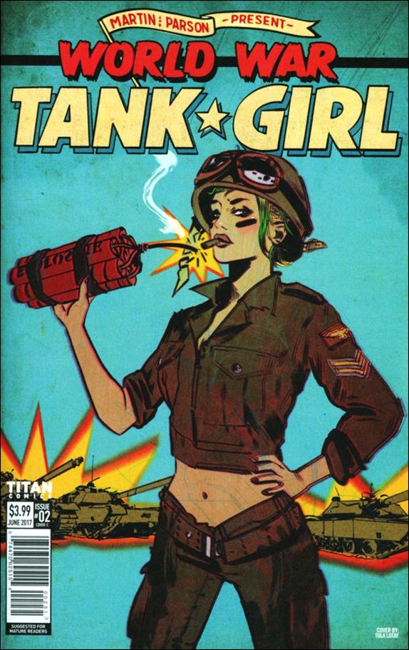 World War Tank Girl issue 2-C Tula Lotay Cover