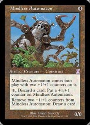 Magic the Gathering: Time Spiral (Timeshifted Subset) card 111 Mindless Automaton
