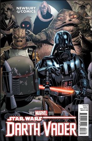 Darth Vader (2015) issue 1-T Salvador Larroca Newbury Comics Cover