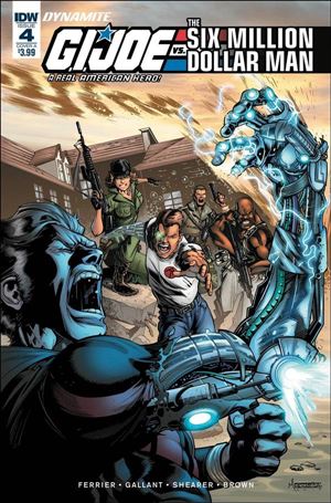G.I. Joe: A Real American Hero vs The Six Million Dollar Man Cover Image 2