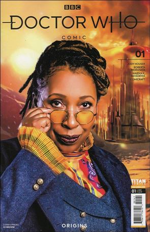 Doctor Who Origins issue 1-D Fugitive Doctor Photo Cover