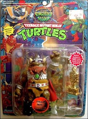 Teenage Mutant Ninja Turtles: Warriors of the Forgotten Sewer figure 1 Dwarf Don
