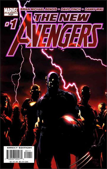 New Avengers (2005) issue 1 David Finch Cover