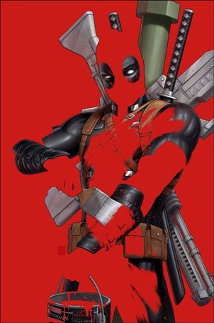 Deadpool / Wolverine (2025) issue 2-F Retailer Exclusive J.T.C. Negative Space Cover