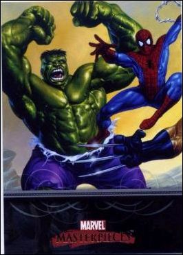 2007 Marvel Masterpieces (Base Set) card 1 Title Card