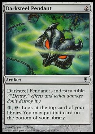 Magic the Gathering: Darksteel (Base Set) card 113 Darksteel Pendant