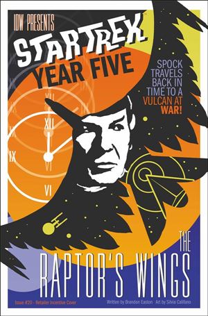 Star Trek: Year Five issue 20-B J.J. Lendl 1:10 Cover